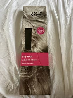 “She” Flip N’ Go Jet Black Hair Extension 16”-18”