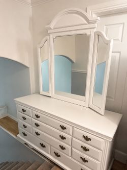 Dresser and Mirror