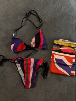 Multi Colored Bathing suit