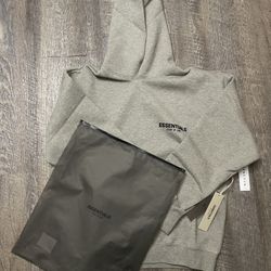 Dark Oat Essentials Hoodie