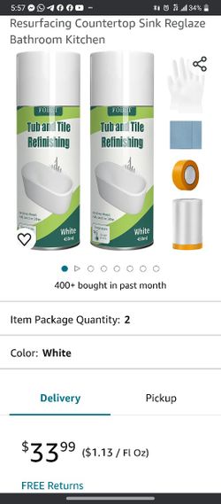 Bathtub Refinishing Spray Kit