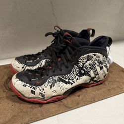 Nike Air Foamposite One Albino Snakeskin 2019 Poor Condition - Size 10 | MAKE AN OFFER