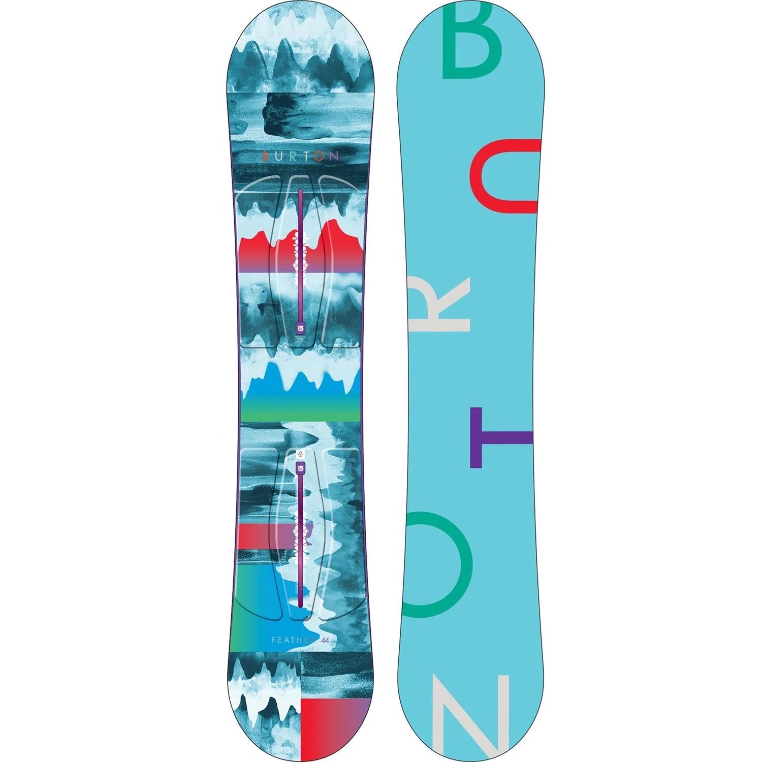 Burton Feather 44 Flat Top Women's Snowboard 150 for Sale in
