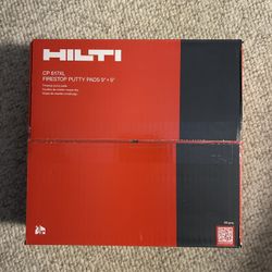 Hilti CP617XL Putty Pads.  9”x9”