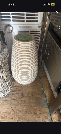 Elegant Wooden Plant Pot