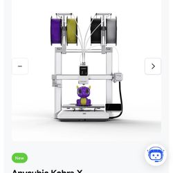 Brand New “Sealed” Anycubic Kobra X