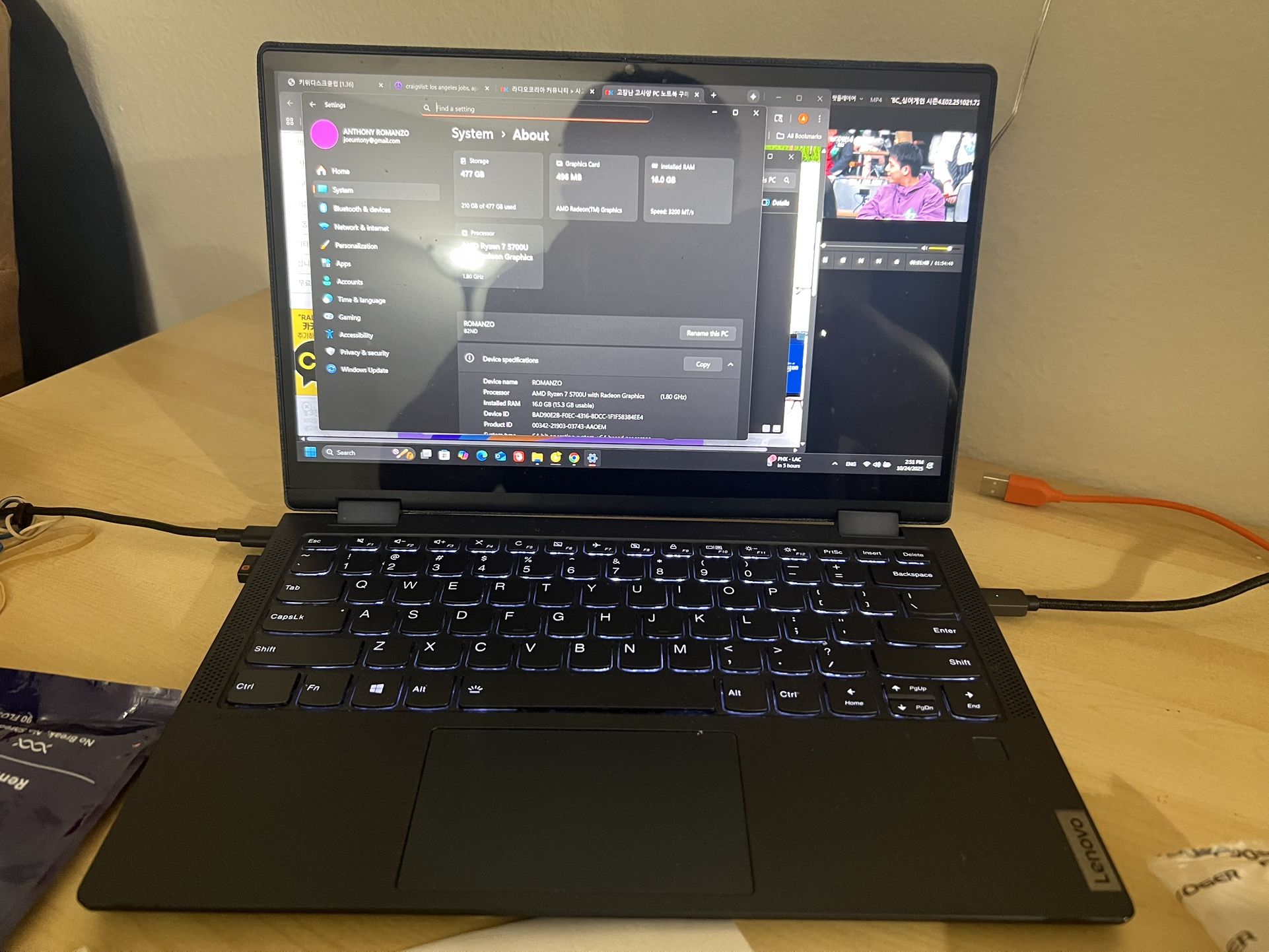 Lenovo Yoga 6 13.3 Touch Screen Laptop