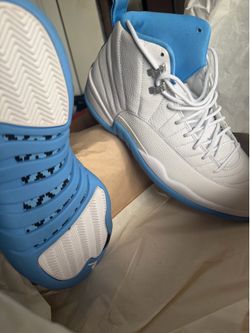 Air Jordan 12 retro (White/Carolina blue)