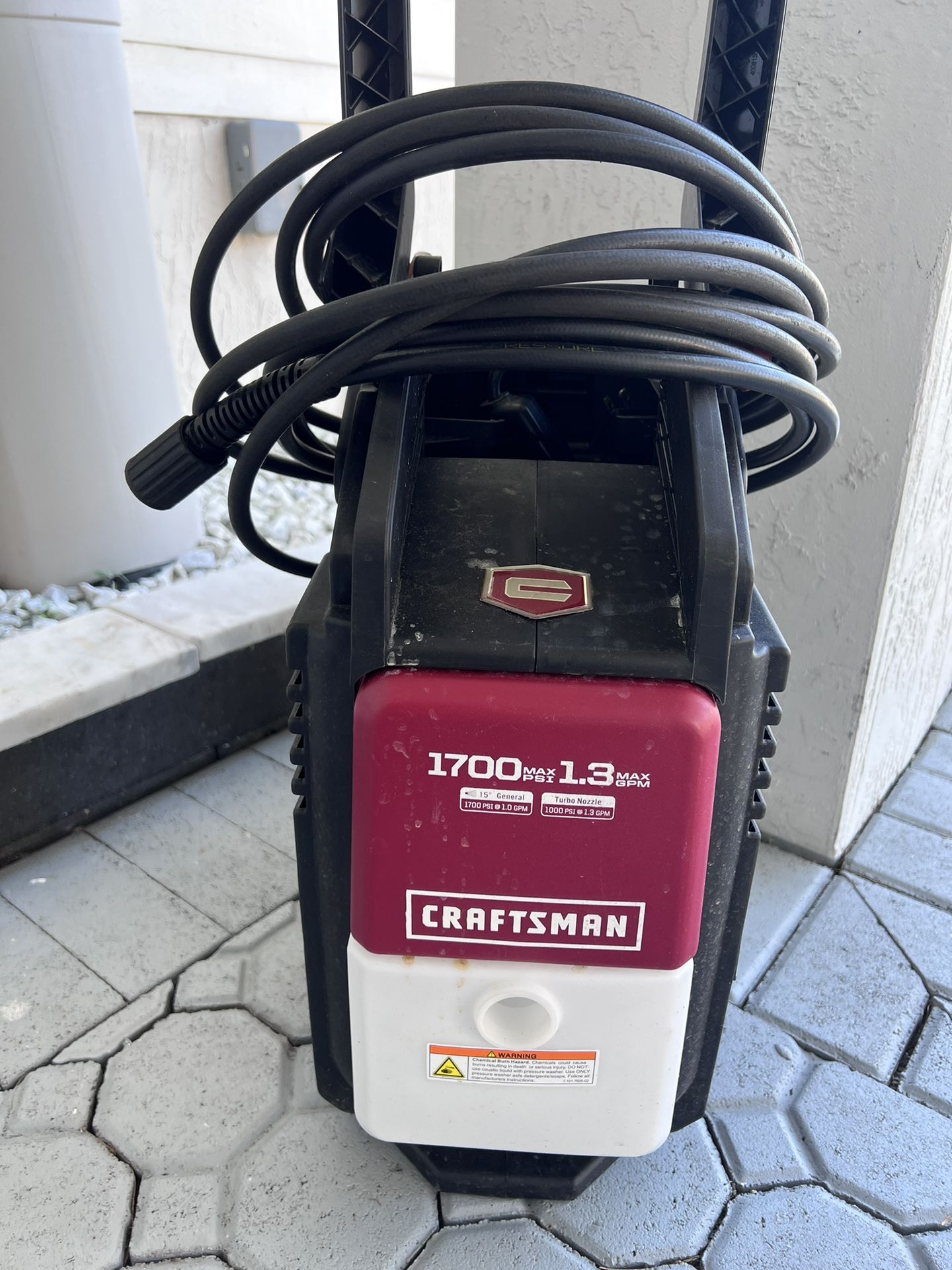 Craftsman 1700 Psi Electric Power Washer Pressure Cleaner