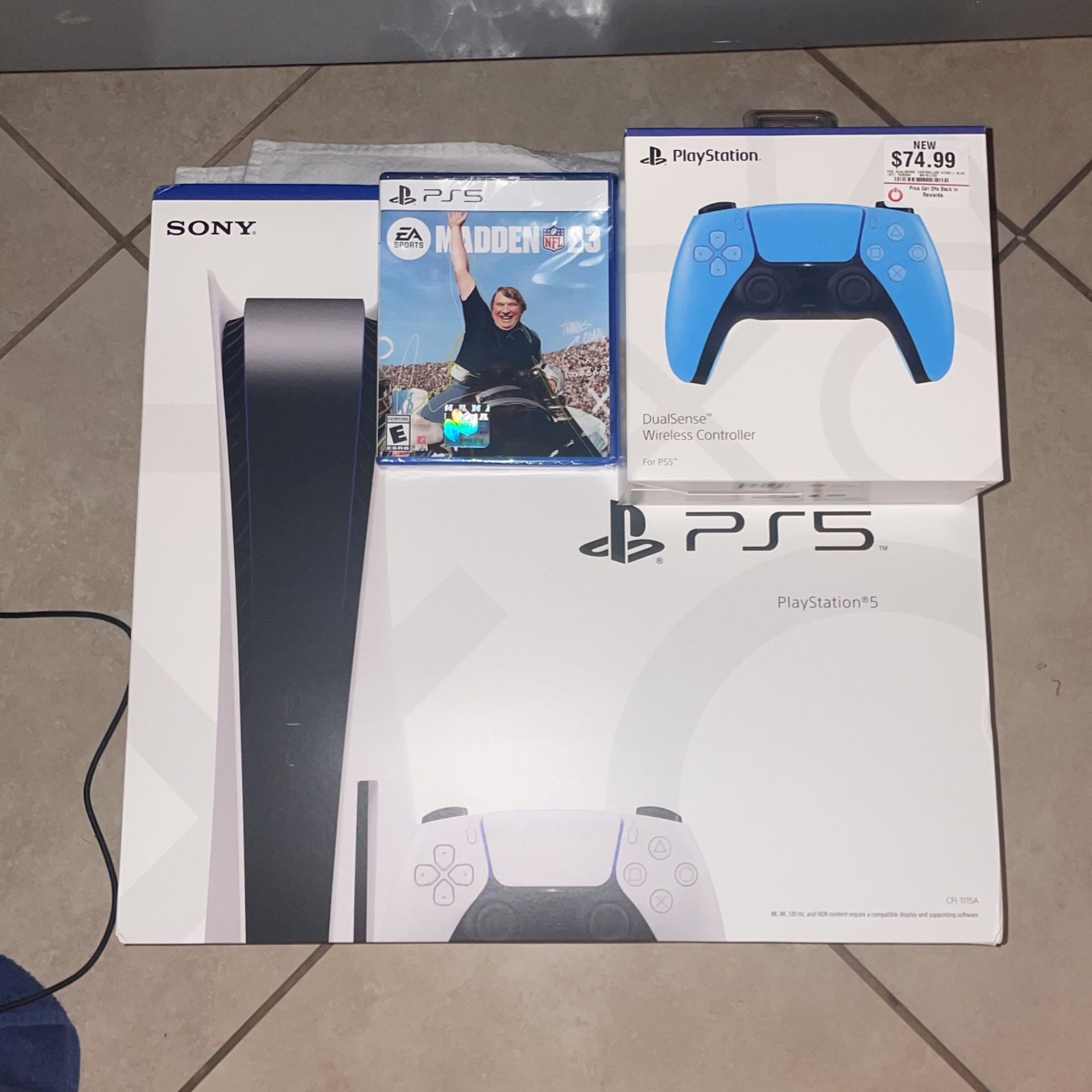 NEVER OPENED PS5 Pickup Only