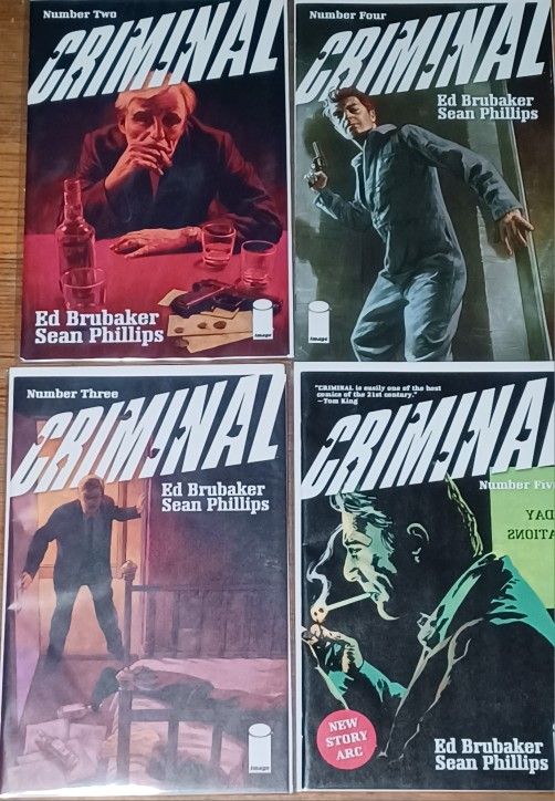 Criminal Comic Book 4 Lot 2 Four Five 3 Ed Nrubaker Sean Phillips