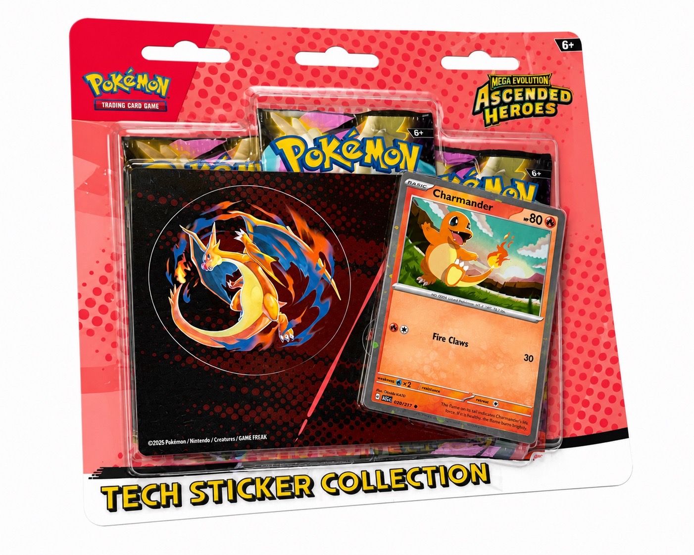 Ascended Heroes Tech Sticker Collection Charmander