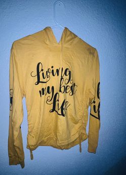 On Fire Long Sleeve Hoodie Shirt