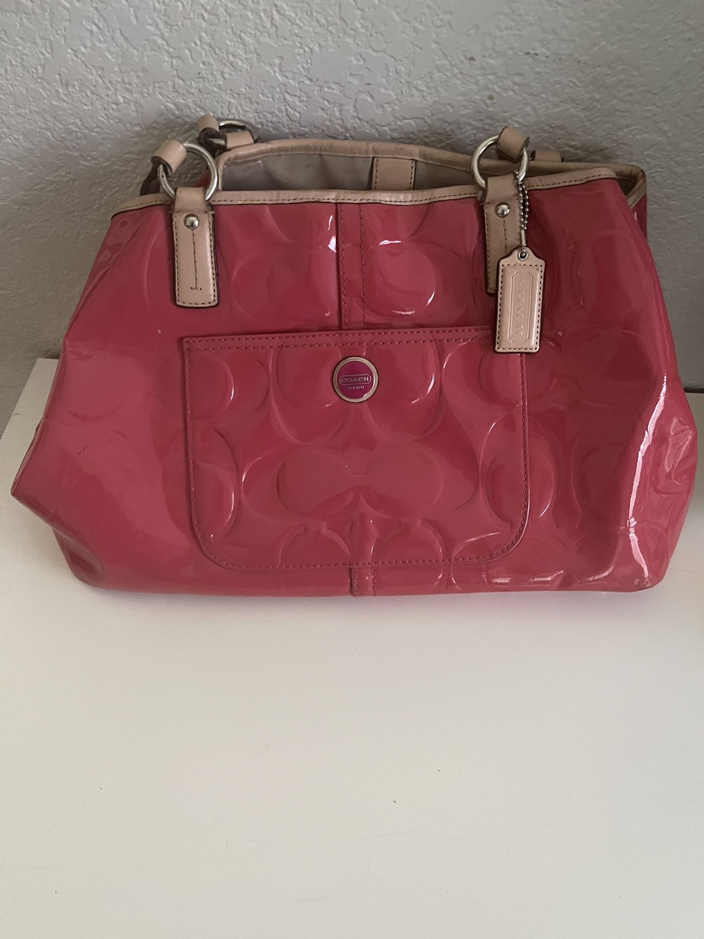 Pink Coach Bag