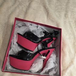 Lapdance Brand Platform Heels Size 10