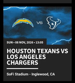 Los Angeles Chargers vs Texans