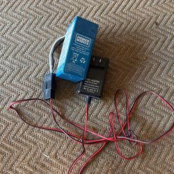 Power Wheels Battery And Charger Good Condition