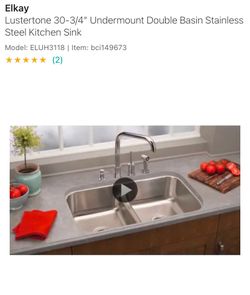 Brand New Kitchen Sink