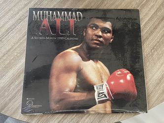 Rare Sealed 1999 Muhammad Ali Calender