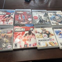 PlayStation 3 Games All For $25.00