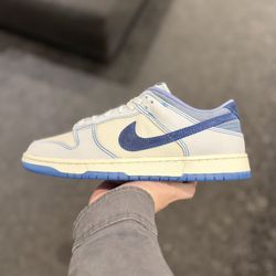 Nike Dunk Low SE “White Blue Void” Sizes 8 - 13 IN HAND BRAND NEW