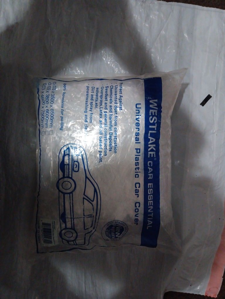 Universal Plastic Car Cover