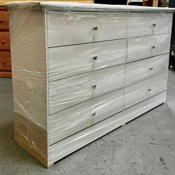 8 Drawer White Color 