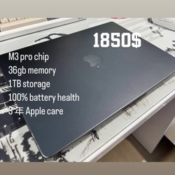14” Macbook Pro M3 Pro