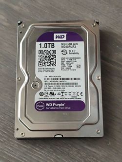 WD Purple 1TB Surveillance Hard Drive