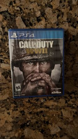 Call of Duty WWII PS4 PlayStation 4 Video Game Activision, $20