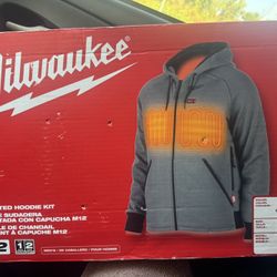 Milwaukee M12 Heated Jacket Whit Battery And Charger New 