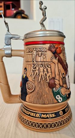Vintage Basketball Beer Stein Avon Collectable
