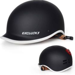 Bike Helmet for Men Women,Adult Bike Helmet with USB Rechargeable Rear Light