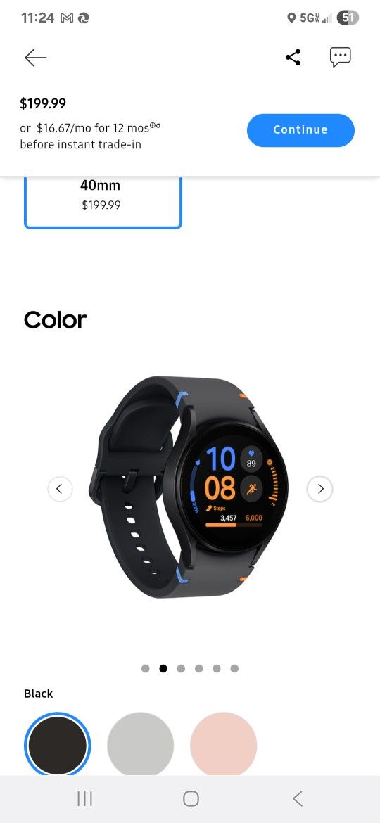 Galaxy Watch FE