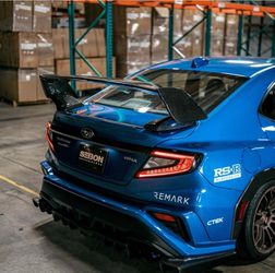 BRAND NEW SEIBON STI-Style Carbon Fiber Rear Spoiler for 2022-2025 Subaru WRX