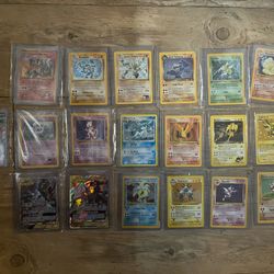 Vintage Pokémon Cards