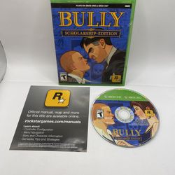 Bully Scholarship Edition (Microsoft Xbox One, 2006) CIB works On 360 Authentic 