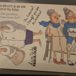 Art Impressions Dare To Be Fabulous 8 Pc Clear Cling Stamp Set 