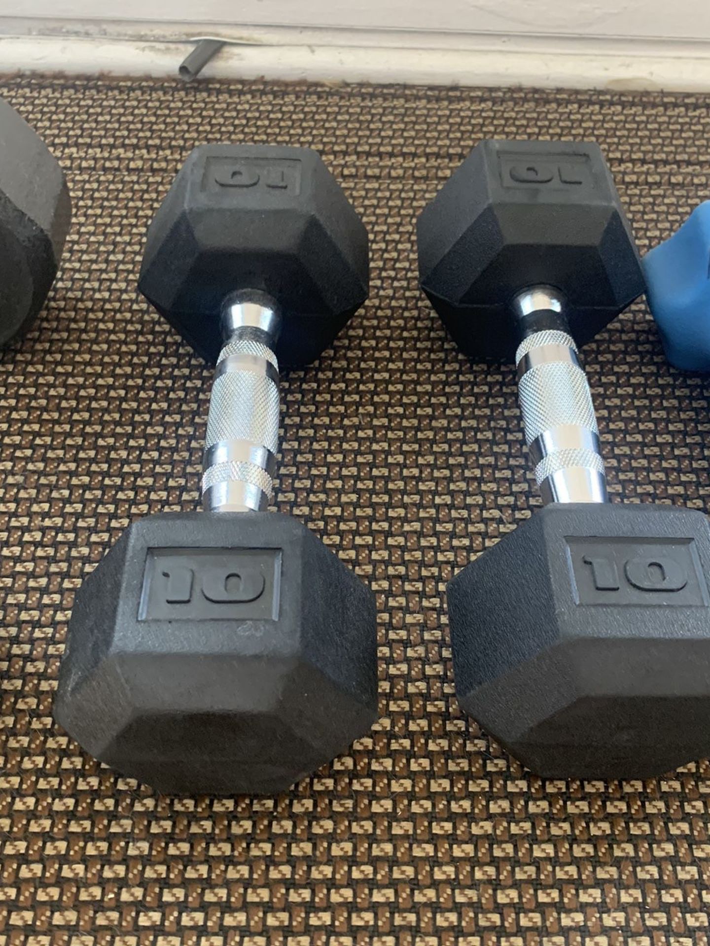 Dumbbell Set: 4Pairs of 10/7/5/3 Lbs