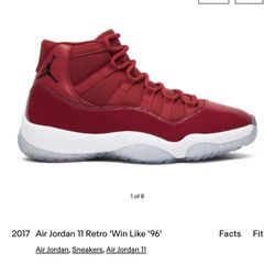  Air Jordan 11 Retro 'Win Like '96' 