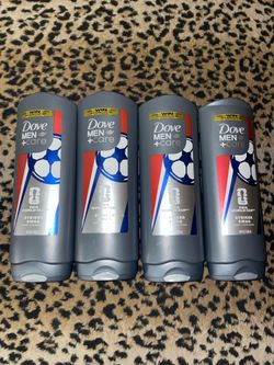 4🔥18 Fl oz Dove Men + Care  Body +Face Wash All 4 for $24 firm on price