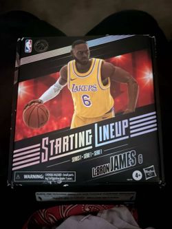 2022 Hasbro Starting Lineup Series 1 LeBron James (Los Angeles Lakers) action figure