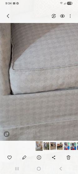 Chair upholstered