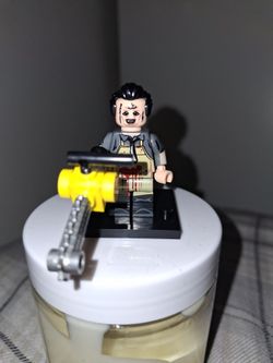 Horror LEGO Minifigure with Accessory