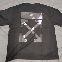 Off White Mens  T Shirt Long Sleeve Size Large