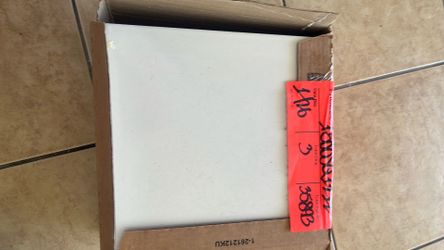 White ceramic tile 12x12 “