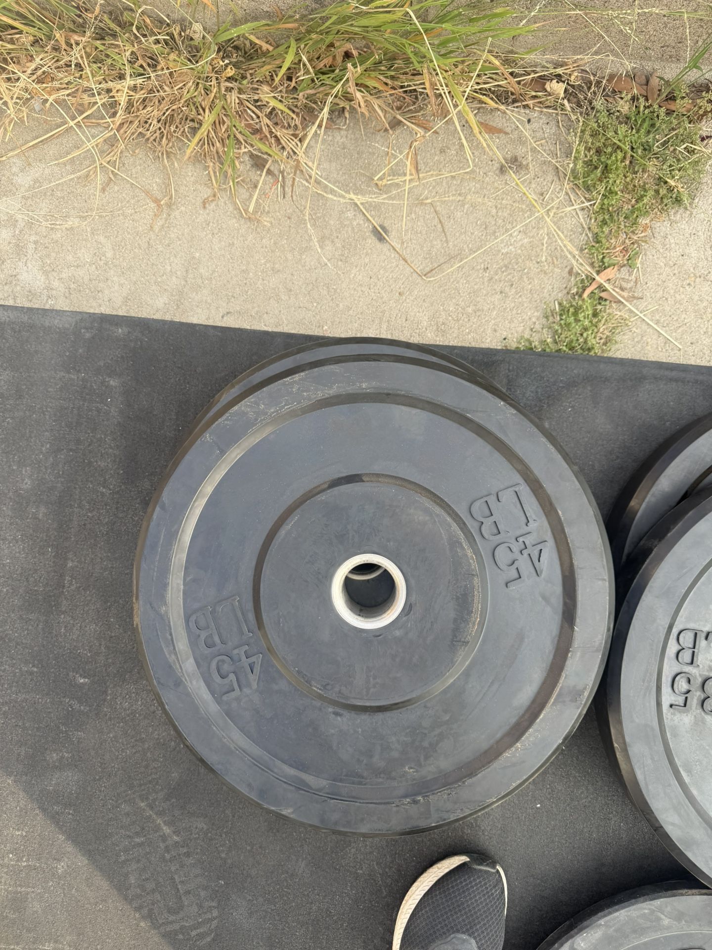 45 Lbs Bumper Plate