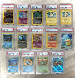 Pokemon PSA Slabs