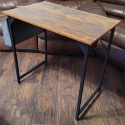 Modern Simple Style Work Table with Storage