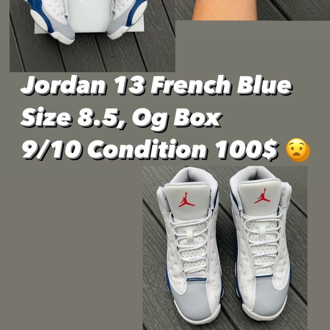 Jordan 13 French Blue Sz 8.5 